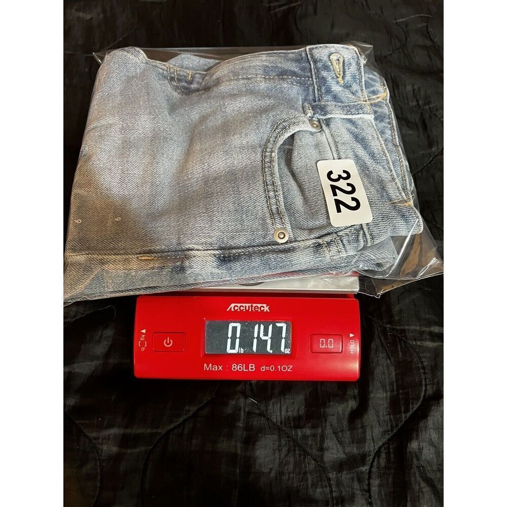 MAURICES Jeans Girls SZ 9 Long Evsies Blue Wash Mid-Rise Boyfriend Distressed - Picture 11 of 11